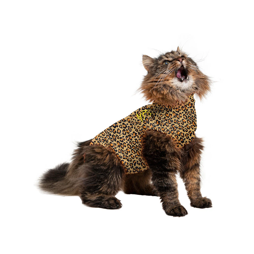 Medical Pet Shirt Kat Luipaard Print - Afbeelding 5