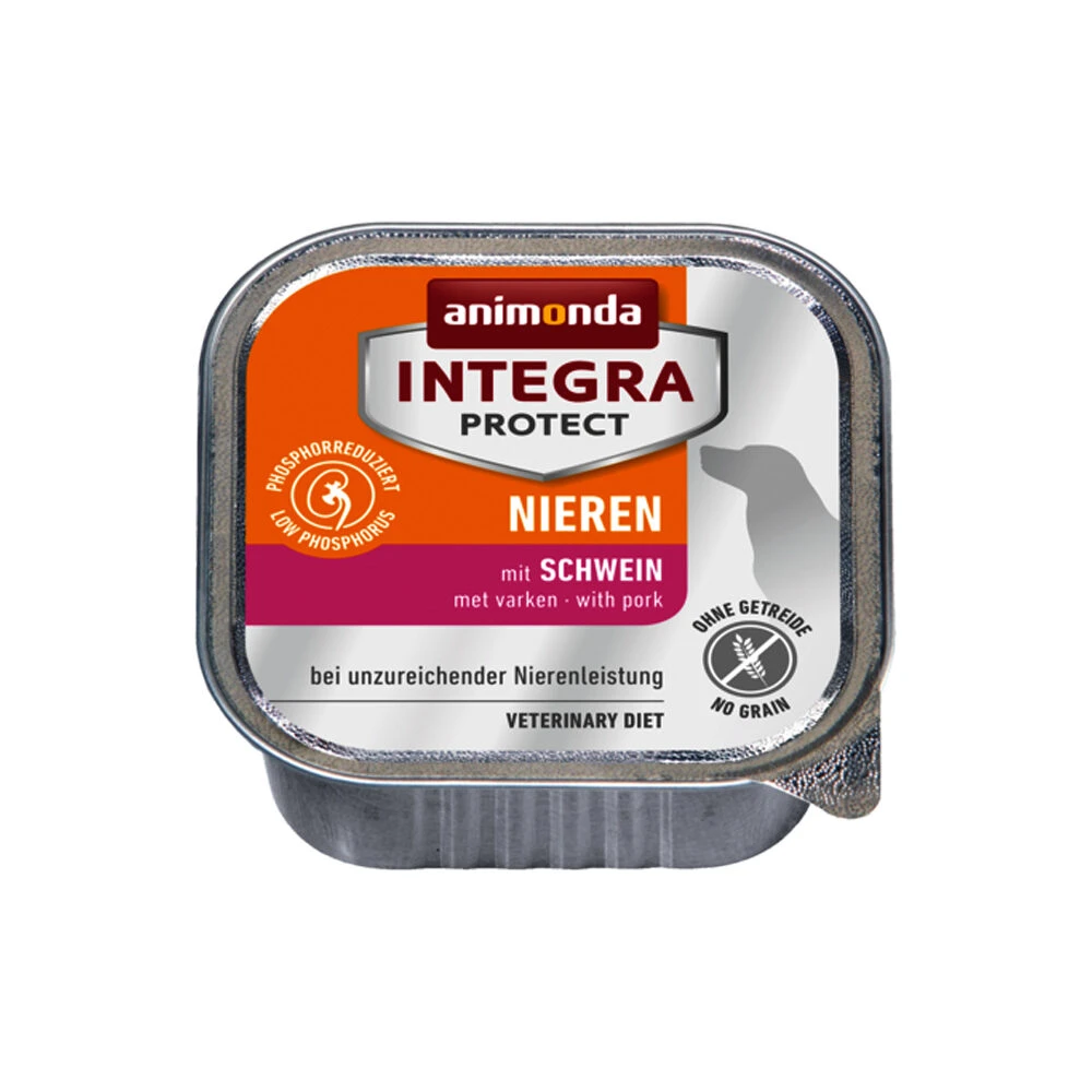 Animonda Integra Protect Dog Nieren - Varken - Kuipje - Afbeelding 2