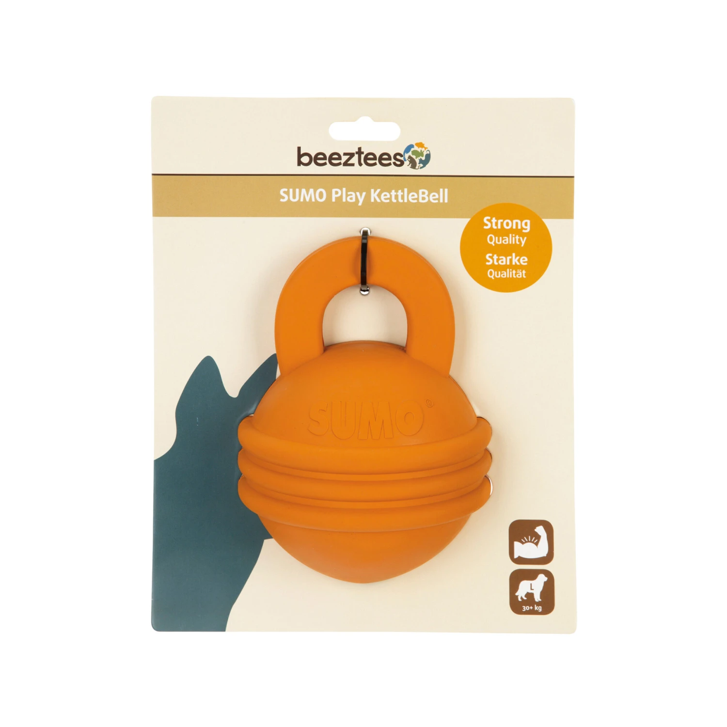 Beeztees Sumo Play Kettlebell - Oranje - Afbeelding 4