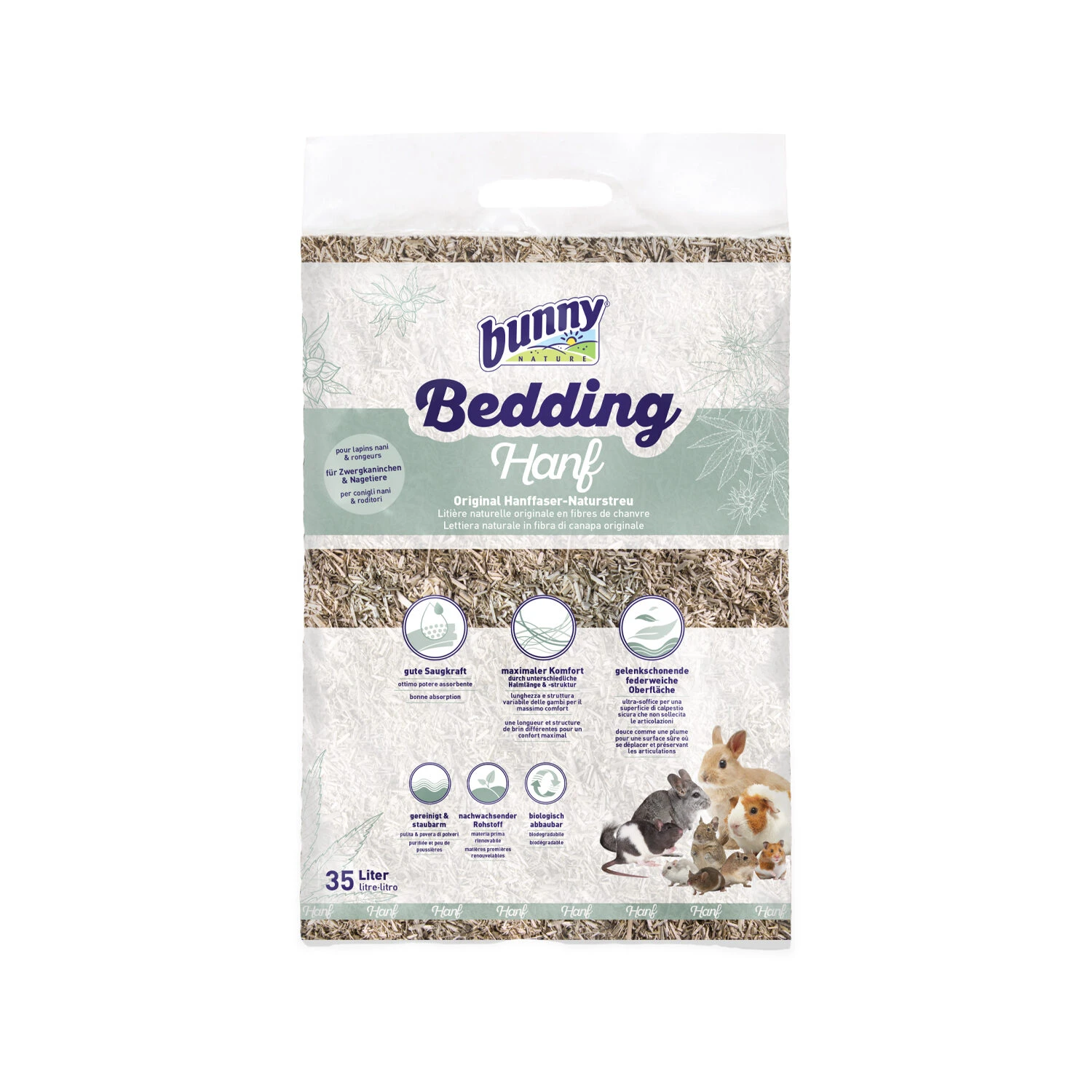 Bunny Nature Bedding - Hanf - Afbeelding 2