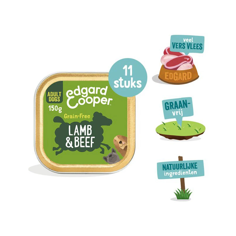 Edgard & Cooper Adult - Lam & Rund - Kuipje - Afbeelding 3