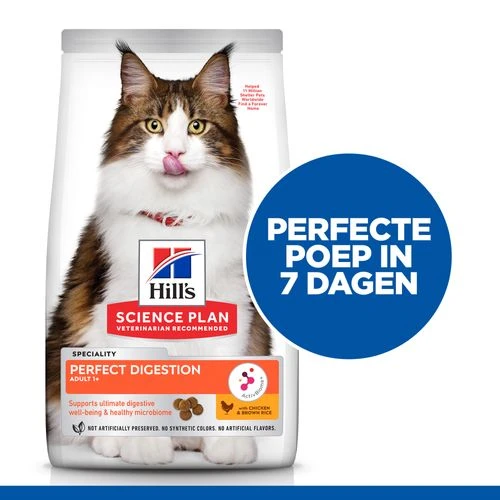 Hill's Science Plan Adult Perfect Digestion Kattenvoer - Afbeelding 6