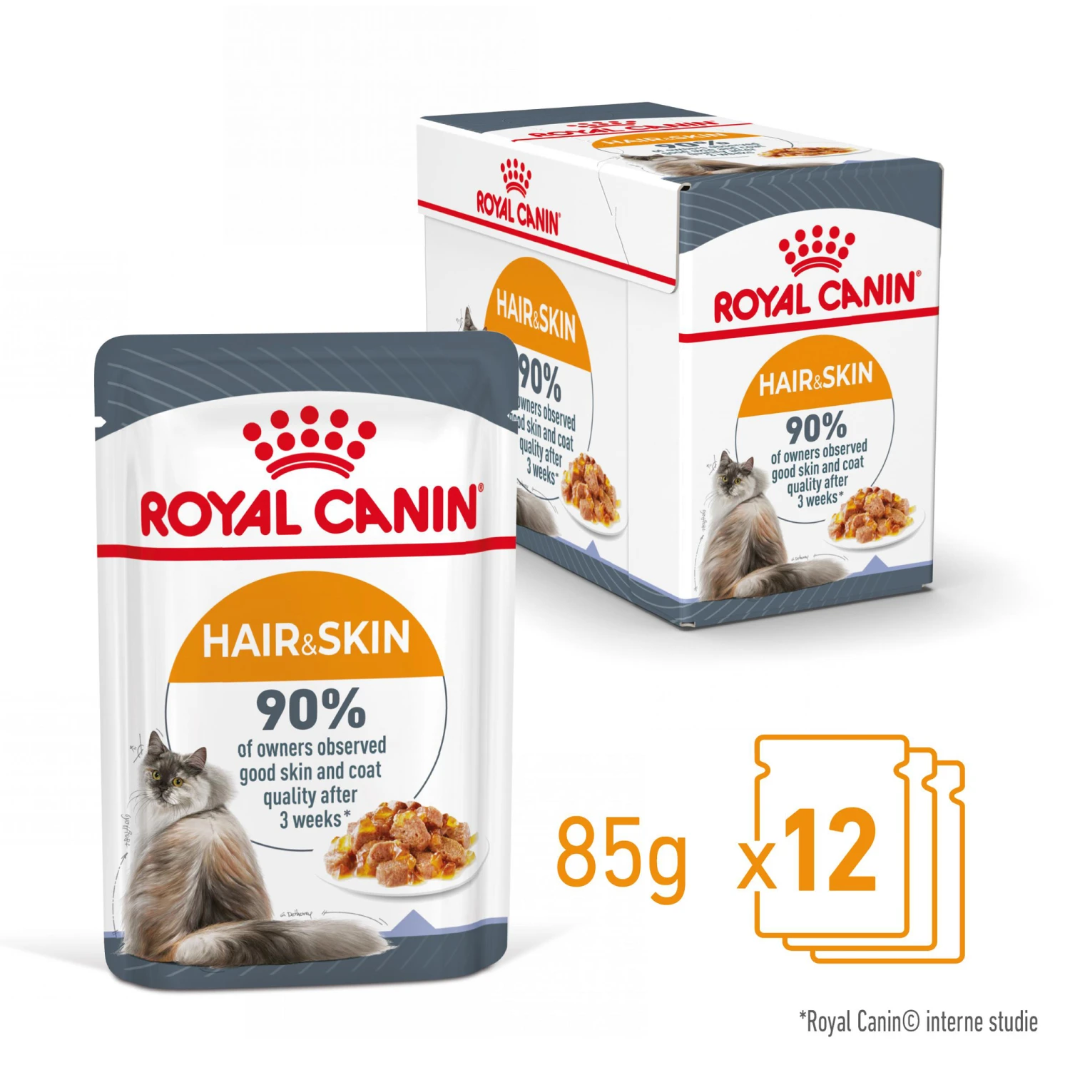 Royal Canin Hair & Skin In Jelly - Kattenvoer - Afbeelding 4