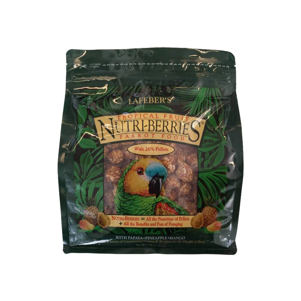 Lafeber Nutri-Berries Tropical Fruit Papegaai - Afbeelding 2