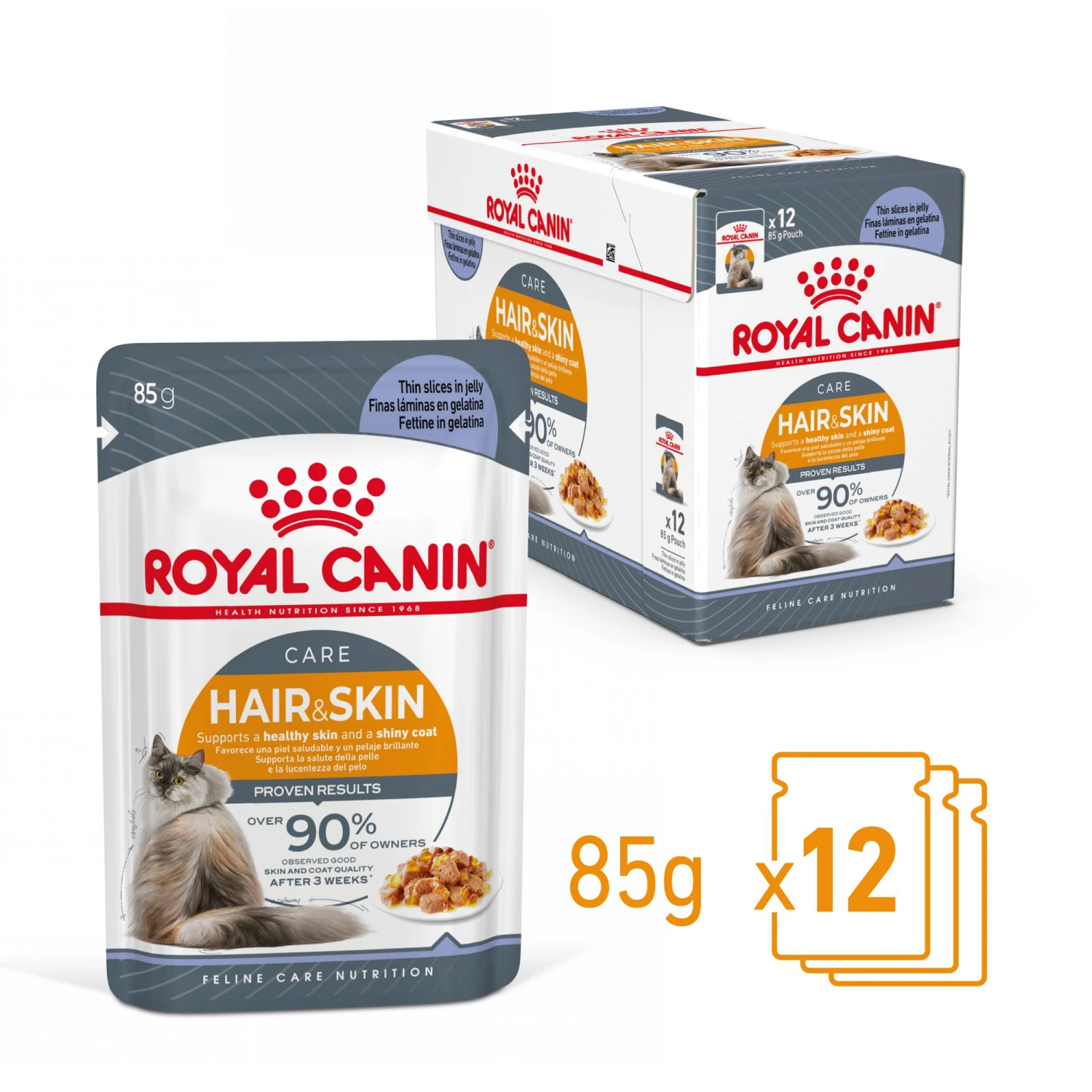 Royal Canin Hair & Skin In Jelly - Kattenvoer - Afbeelding 5