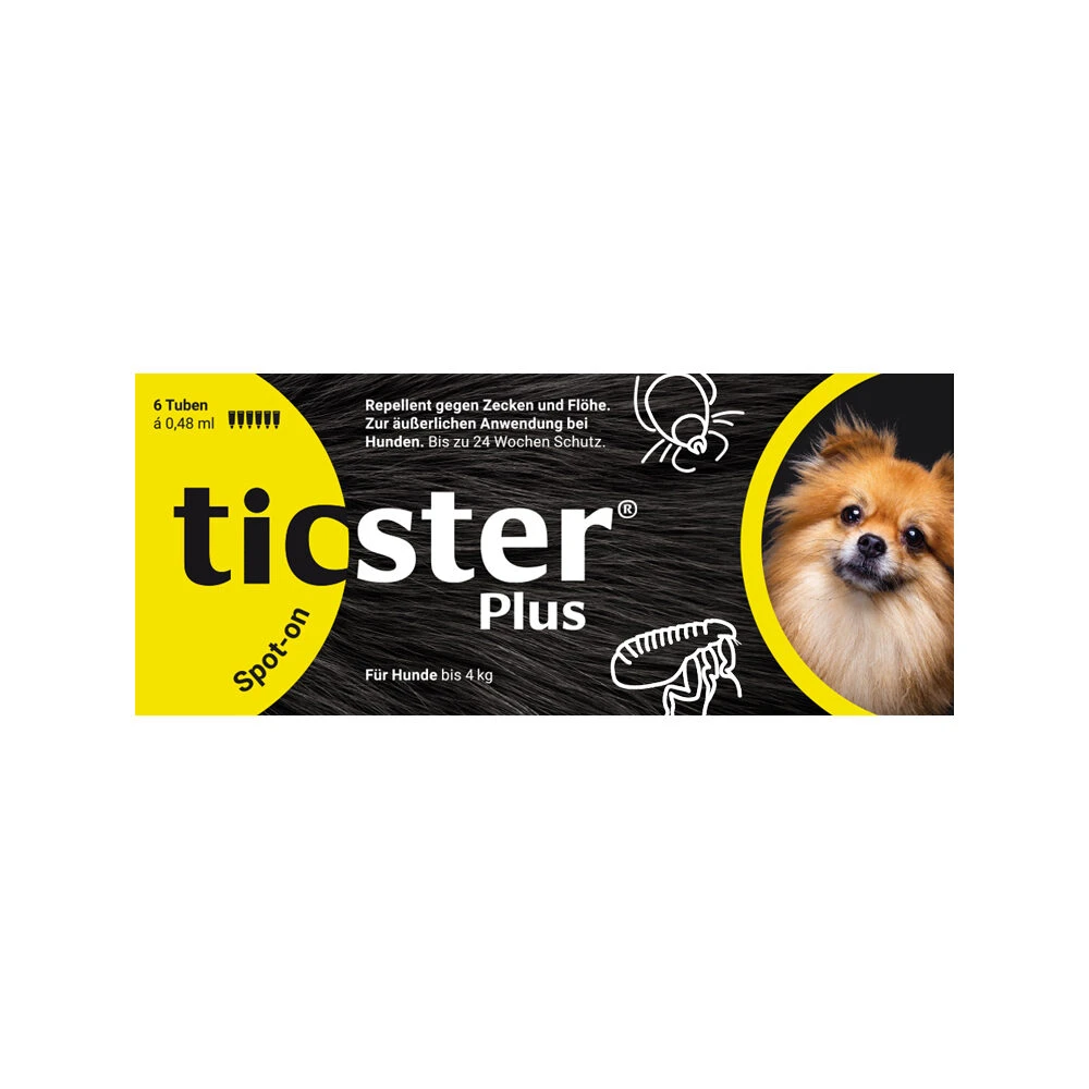 Ticster Plus Spot-on Hond <4 Kg - Afbeelding 3